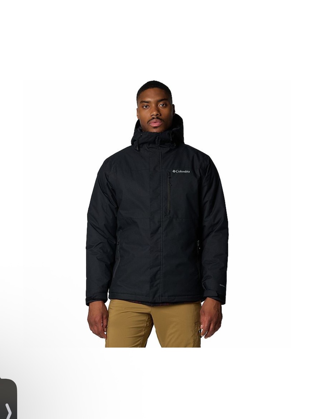 NWT Columbia Tipton Peak III Hooded Insulated Puffer Jacket Sz XXL $130